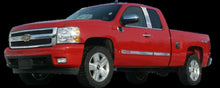 Load image into Gallery viewer, DS47185 Polished Door Sill Trim 2Pc Fits 07-13 Silverado Extended Cab