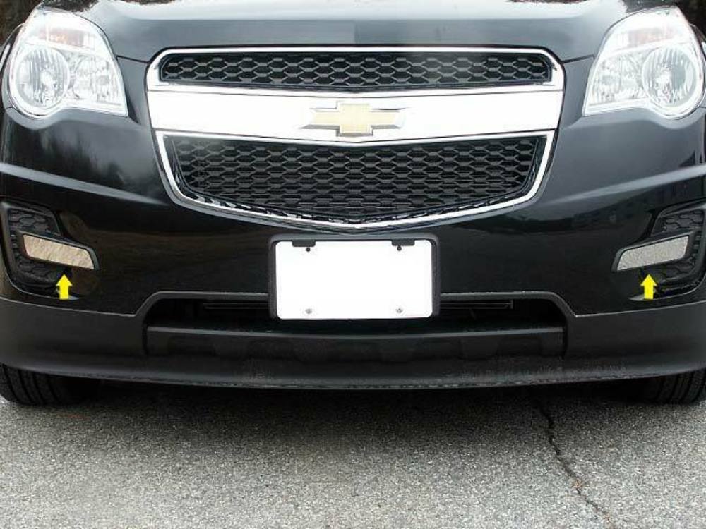 QAA FV50160 Polished Front Vent Trim 2Pc Fits 10-15 Equinox