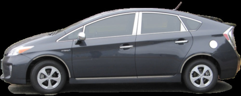 QAA GC10135 Polished Gas Door Trim 1Pc Fits 10-15 Prius