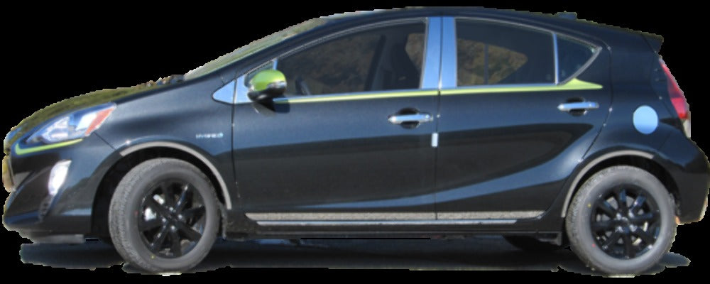 QAA GC12705 Polished Gas Door Trim 1Pc Fits 12-19 Prius C