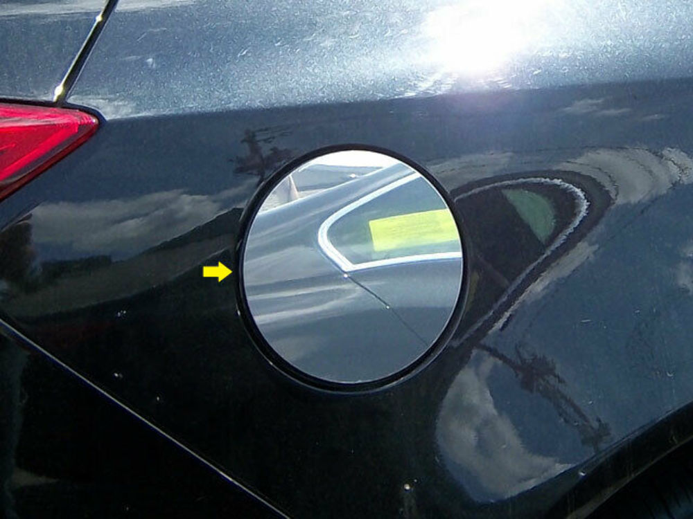 QAA GC51575 Polished Gas Door Trim 1Pc Fits 11-17 Regal Sedan