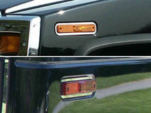 Load image into Gallery viewer, QAA HV43024 Polished Marker Light Trim 4Pc Fits 03-07 H2