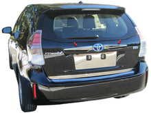 Load image into Gallery viewer, QAA LB12700 Polished Top License Bar Trim 2Pc Fits 12-17 Prius V