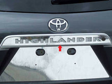 Load image into Gallery viewer, LB28111 Polished Top License Bar Trim 1Pc Fits 08-13 Highlander