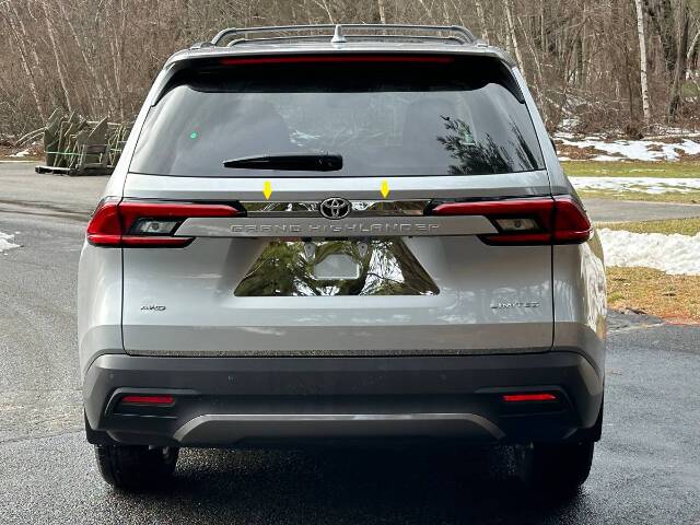 QAA Polished Top License Bar Trim 2Pc Fits 24-26 Grand Highlander