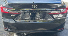 Load image into Gallery viewer, QAA Polished Stainless Steel License Bar Bezel 1Pc Fits 25-26 Camry Sedan
