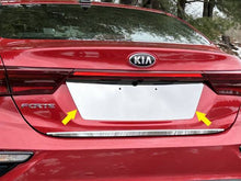 Load image into Gallery viewer, QAA LP19810 Polished License Plate Bezel 1Pc Fits 19-24 Forte Sedan