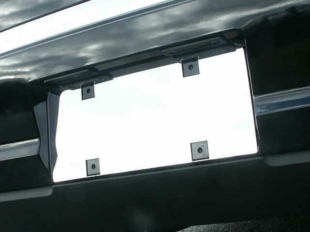 QAA LP46470 Polished License Plate Bezel 1Pc Fits 06-09 Milan Sedan