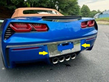 Load image into Gallery viewer, QAA LP54115 Polished License Plate Bezel 1Pc Fits 14-9 Corvette