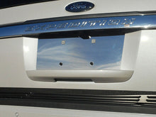 Load image into Gallery viewer, QAA LP55383 Polished License Plate Bezel 1Pc Fits 15-17 Expedition