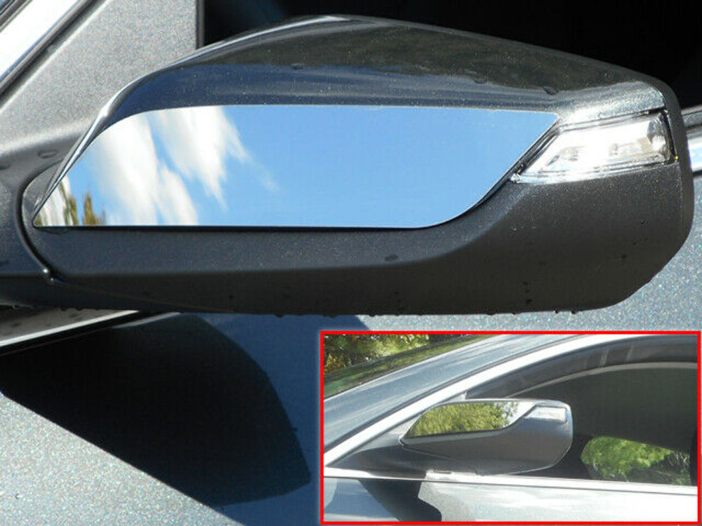 QAA MA56105 Polished Mirror Accent Trim 2Pc Fits 16-23 Malibu Sedan