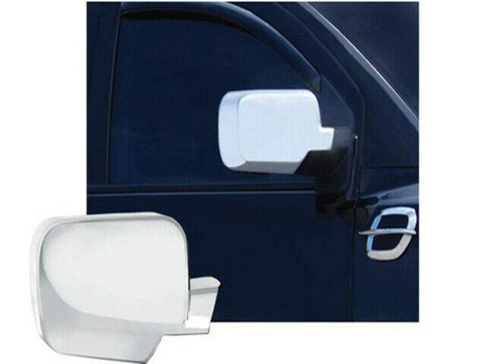 QAA MC24520 Chrome Mirror Cover Set 2Pc Fits 04-15 Titan