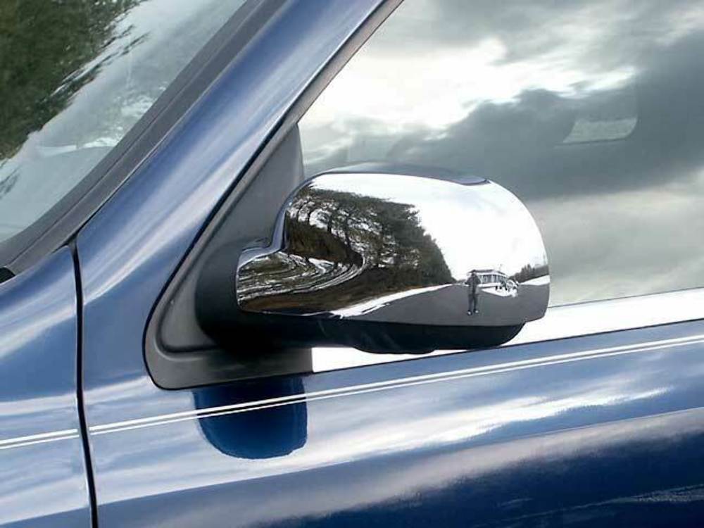 QAA MC42293 Chrome Mirror Cover Set 2Pc Fits 02-08 Envoy