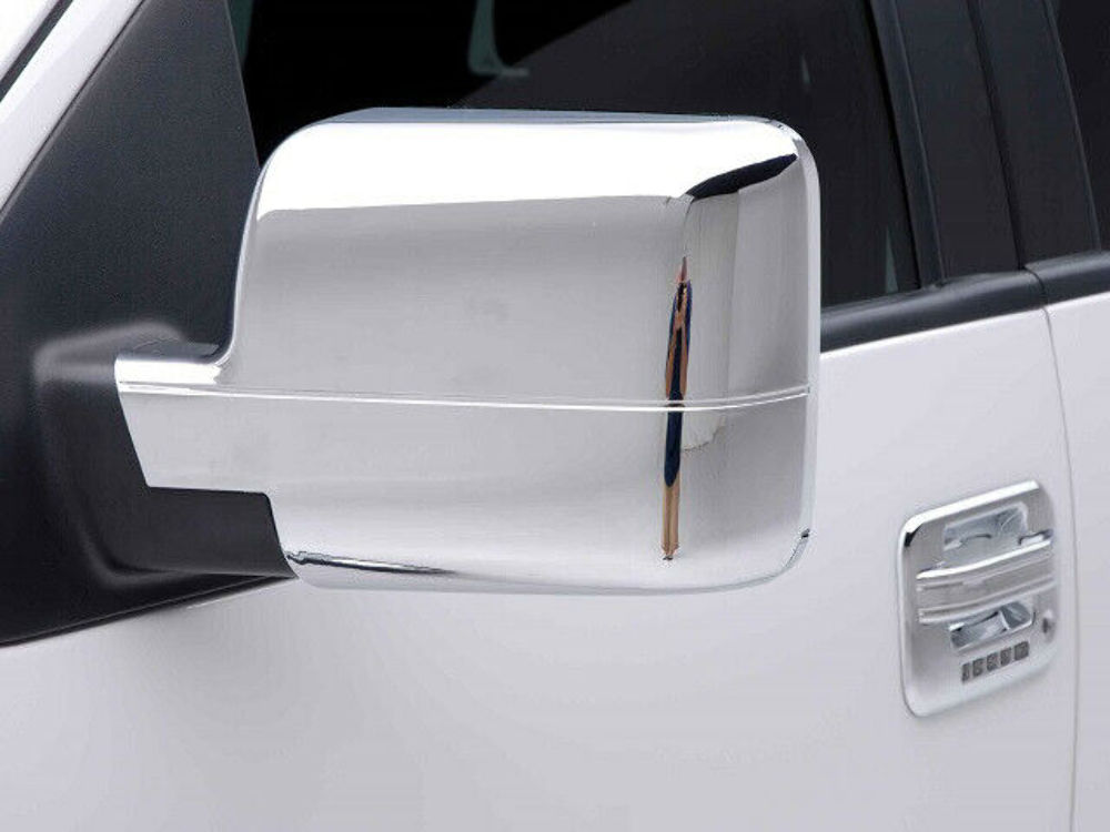 QAA MC44308 Chrome Mirror Cover Set 2Pc Fits 04-08 F-150