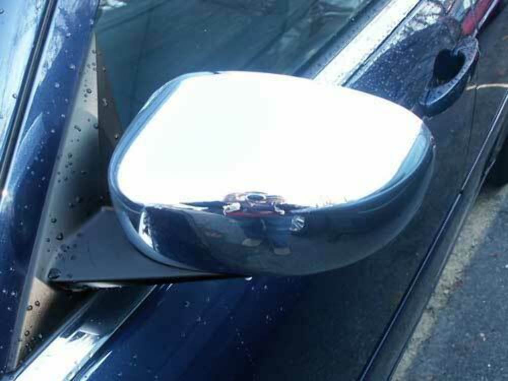 QAA MC45765 Chrome Mirror Cover Set 2Pc Fits 06-10 Charger Sedan