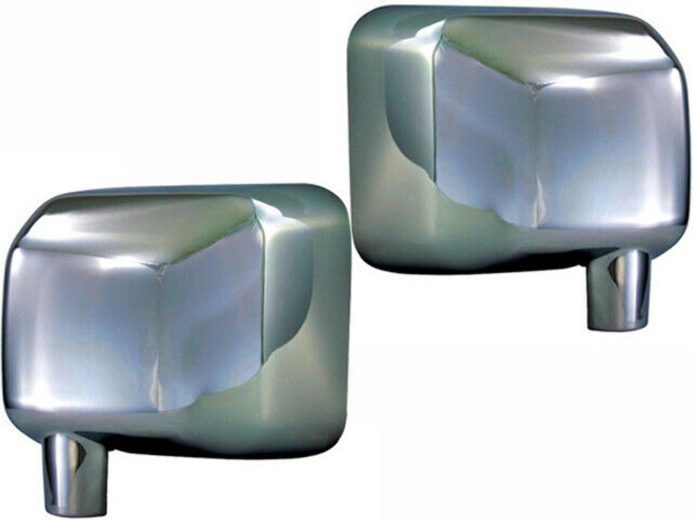 QAA MC47085 Chrome Mirror Cover Set 2Pc Fits 07-18 Wrangler JK