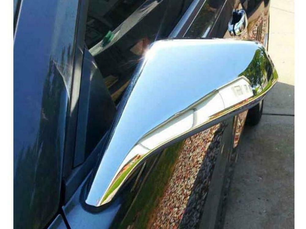 QAA MC50100 Chrome Mirror Cover Set 2Pc Fits 10-13 Camaro Coupe