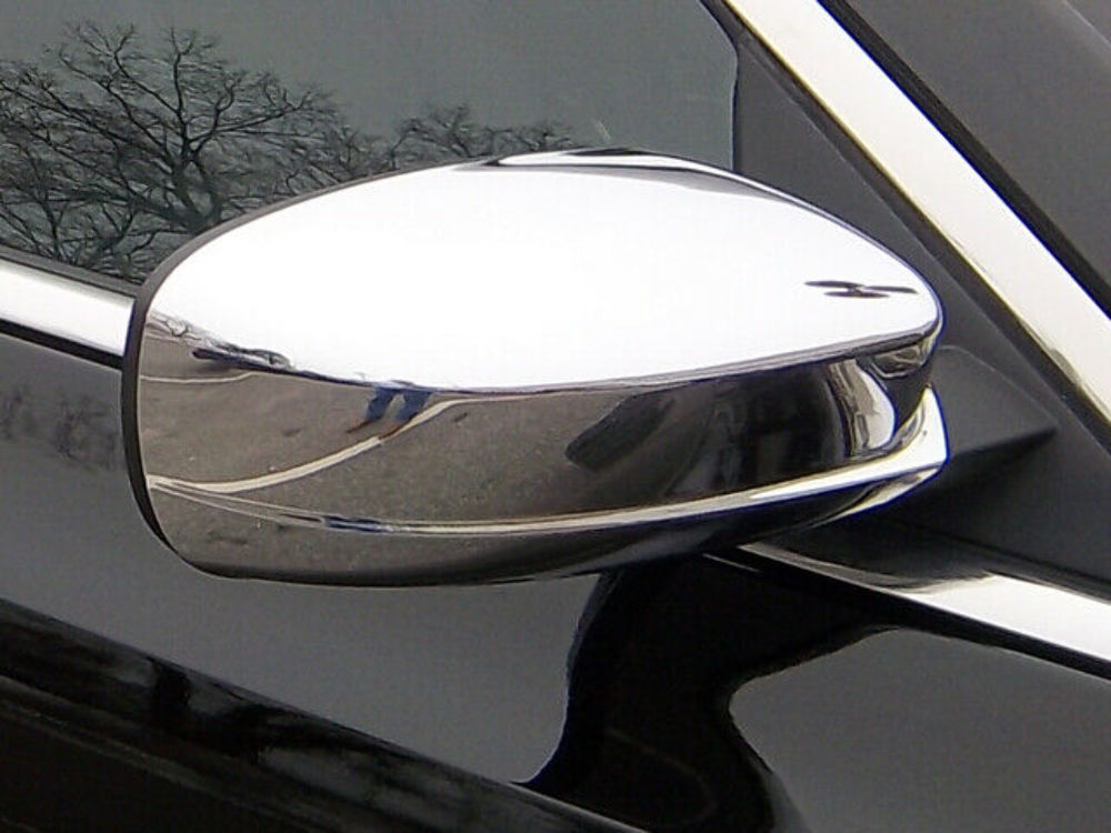 QAA MC51761 Chrome Mirror Cover Set 2Pc Fits 11-23 Charger Sedan