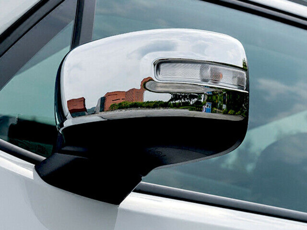 QAA MC55071 Chrome Mirror Cover Set 2Pc Fits 15-23 Renegade