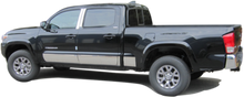 Load image into Gallery viewer, MI16175 Polished Side Insert Trim 8Pc Fits 16-23 Tacoma Double Cab