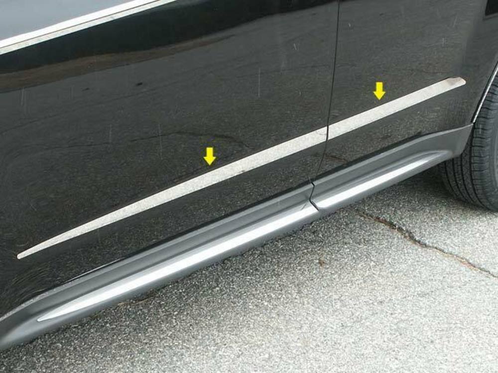 QAA MI50160 Polished Side Insert Trim 4Pc Fits 10-17 Equinox