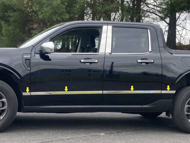 QAA MI62310 Polished Side Insert Trim 8Pc Fits 22-26 Maverick