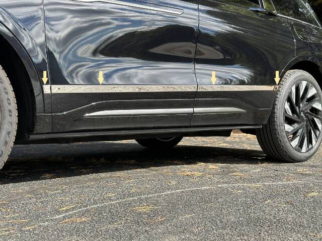 QAA MI74660 Polished Side Insert Trim 8Pc Fits 24-26 Nautilus