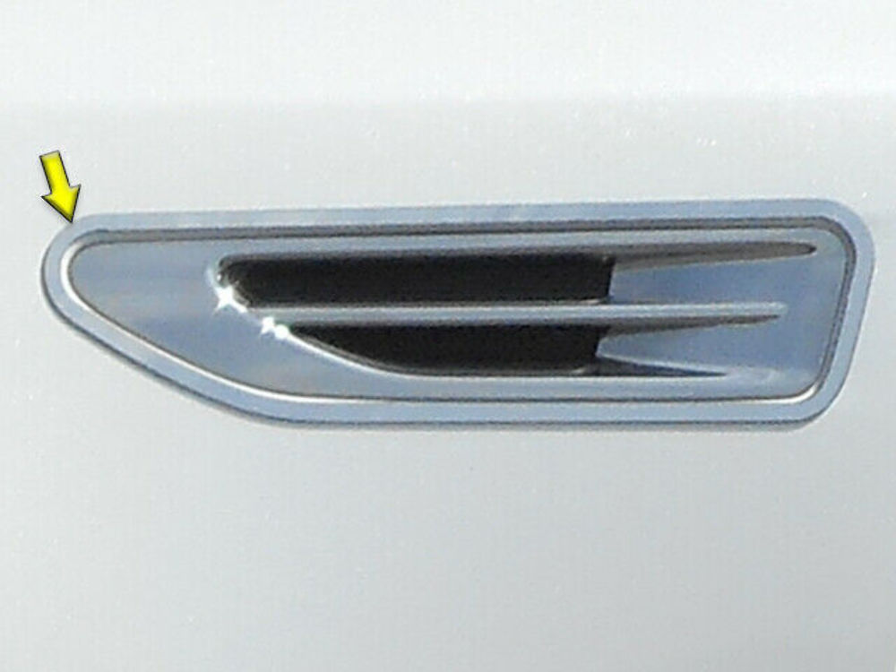 PB16805 Polished Porthole Accent Trim 2Pc Fits 16-20 Optima Sedan