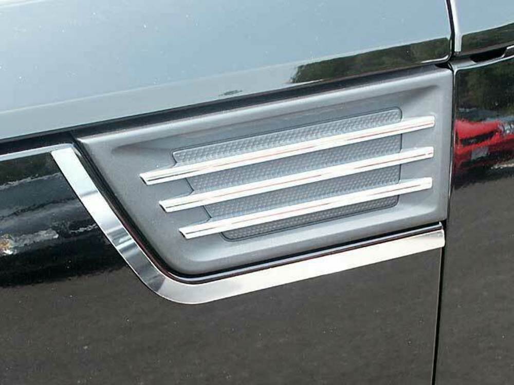 QAA PB47940 Polished Porthole Accent Trim 2Pc Fits 07-09 Nitro