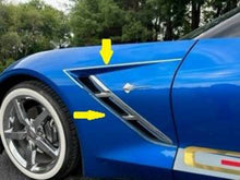 Load image into Gallery viewer, QAA PB54115 Polished Porthole Accent Trim 2Pc Fits 14-19 Corvette