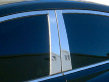 Load image into Gallery viewer, QAA PP11340 Polished Pillar Post Trim 4Pc Fits 11-13 Elantra Sedan