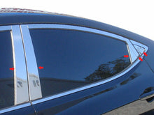 Load image into Gallery viewer, QAA PP11343 Polished Pillar Post Trim 10Pc Fits 11-13 Elantra Sedan