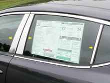 Load image into Gallery viewer, QAA PP11806 Polished Pillar Post Trim 6Pc Fits 11-15 Optima Sedan