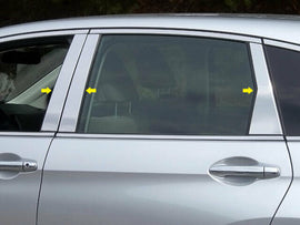 QAA PP12236 Polished Pillar Post Trim 6Pc Fits 12-16 CR-V