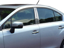 Load image into Gallery viewer, QAA PP12420 Polished Pillar Post Trim 4Pc Fits 12-16 Impreza Sedan