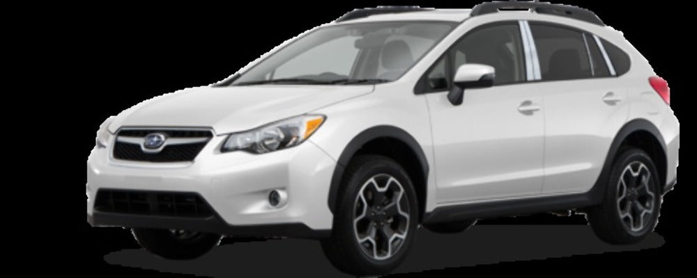 QAA PP13425 Polished Pillar Post Trim 4Pc Fits 16-23 Crosstrek