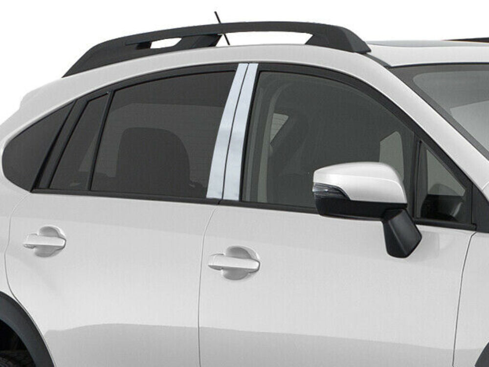 QAA PP13425 Polished Pillar Post Trim 4Pc Fits 16-23 Crosstrek