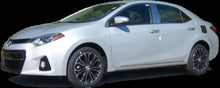 Load image into Gallery viewer, QAA PP14113 Polished Pillar Post Trim 6Pc Fits 14-19 Corolla Sedan