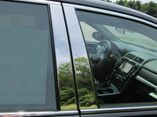 Load image into Gallery viewer, QAA PP15130 Polished Pillar Post Trim 4Pc Fits 15-17 Camry Sedan