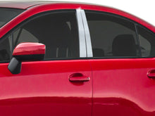 Load image into Gallery viewer, QAA PP15410 Polished Pillar Post Trim 4Pc Fits 15-21 WRX Sedan