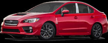 Load image into Gallery viewer, QAA PP15410 Polished Pillar Post Trim 4Pc Fits 15-21 WRX Sedan