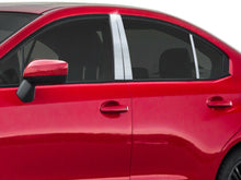 Load image into Gallery viewer, QAA PP15411 Polished Pillar Post Trim 6Pc Fits 15-21 WRX Sedan