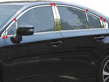 Load image into Gallery viewer, QAA PP15444 Polished Pillar Post Trim 16Pc Fits 15-19 Legacy Sedan