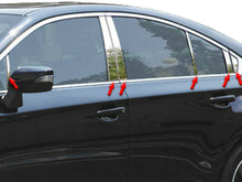 Load image into Gallery viewer, QAA PP15449 Polished Pillar Post Trim 12Pc Fits 15-19 Legacy Sedan