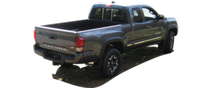 Load image into Gallery viewer, PP16175 Polished Pillar Post Trim 4Pc Fits 16-23 Tacoma Double Cab