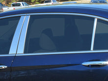 Load image into Gallery viewer, QAA PP16282 Polished Pillar Post Trim 6Pc Fits 16-17 Accord Sedan