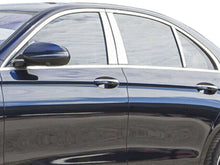 Load image into Gallery viewer, QAA PP17061 Polished Pillar Post Trim 6Pc Fits 17-23 E Class Sedan