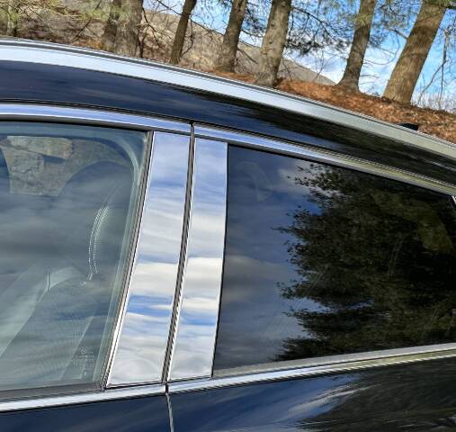 QAA PP17725 Polished Pillar Post Trim 4Pc Fits 16-23 CX-9
