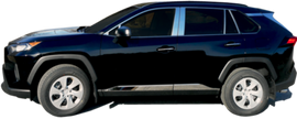 QAA PP19183 Polished Pillar Post Trim 10Pc Fits 19-23 Rav4