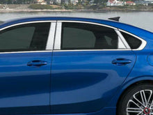 Load image into Gallery viewer, QAA PP19812 Polished Pillar Post Trim 8Pc Fits 19-23 Forte Sedan